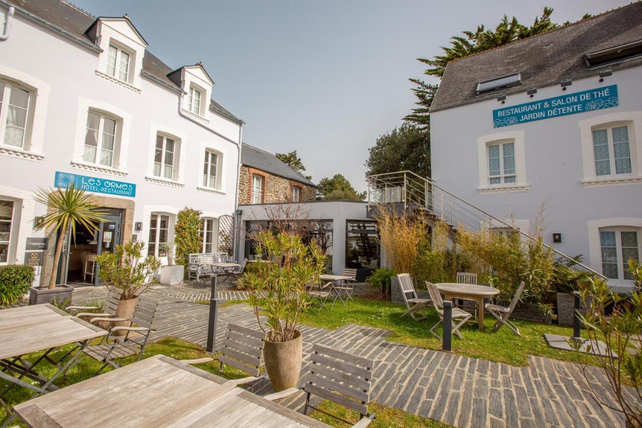 Hotel Traiteur Les Ormes, The Originals Relais Barneville-Carteret Exterior foto